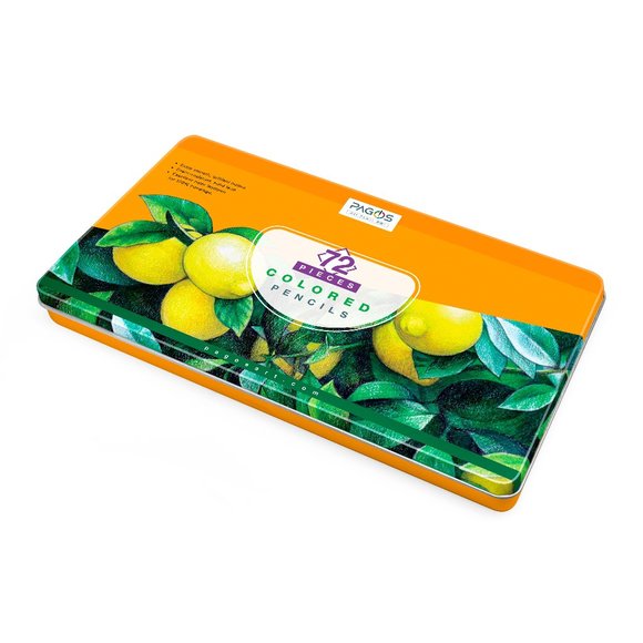 Pagos Other - Pagos 72 Colored Pencils Set Premium Art Gift Box